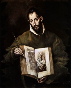El Greco St Luke WGA10577