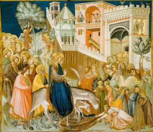 800px Assisi frescoes entry into jerusalem pietro lorenzetti