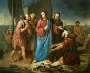 Brenner, Adam, 1800 1891; Christ Calling His First Disciples